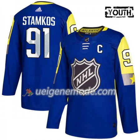 Kinder Eishockey Tampa Bay Lightning Trikot Steven Stamkos 91 2018 NHL All-Star Atlantic Division Adidas Royal Authentic